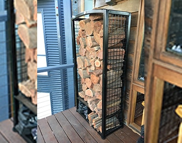 Outdoor Firewood Storage Australia